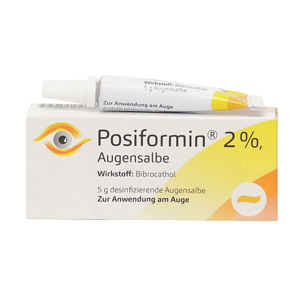 Посиформин (Posiformin, Биброкатол) мазь глазная 2% 5г